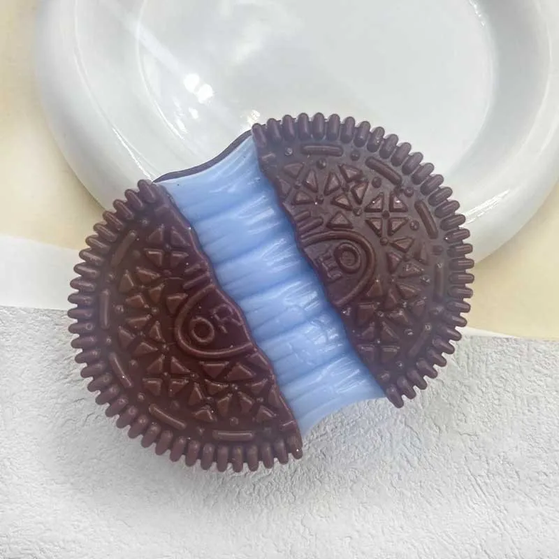 Creative Lassi Oreo Cookies Pinch Squeeze Toys Simulation Sandwich Cookies Pinch Soft Adult Children Decompression Vent Toys