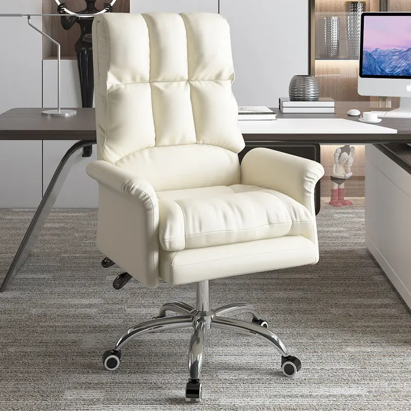 Ergonomic Design Office Chair Luxury Adjustable Mobile Computer Office Chair Study Fluffy Cadeira Escritorio Room Furniture