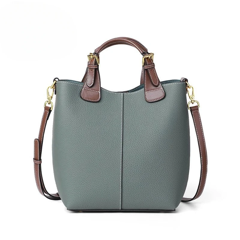 Handbags Women Basket Bucket Bag Senior Sense  Middle-aged Women Crossbody Bag High Appearance Level High Quality  Women's Bag