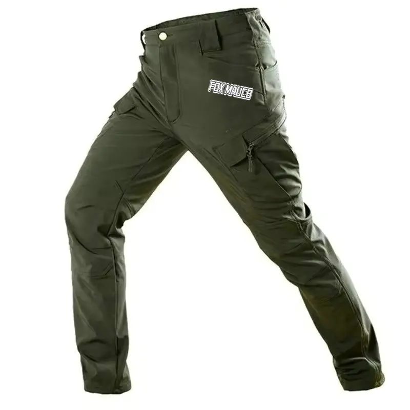 دراجة نارية ركوب الجبل FOXMAUCB دراجة طويلة بانت الرجال الرياضة الجبلية السراويل دراجة بنطلون Pantalon Vtt مقاوم للماء سروال ركوب الدراجات