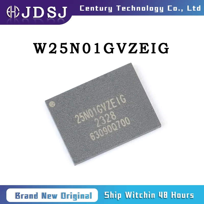 1PCS/10PCS/50PCS/100PCS W25N01GVZEIG IC FLASH 1GBIT SPI/QUAD 8WSON 100% New Original IC Chip