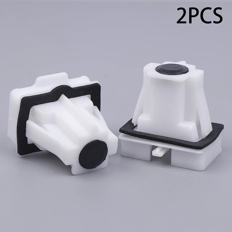 2Pcs Brand New Durable White Rear Seat Buckle 1609267180 Car Rear Seat Buckle For Car