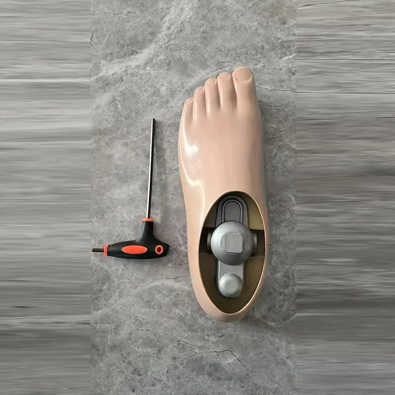 Prosthetic Foot Plate with Double Hole Movable Ankle Polyurethane Residual Limb Leg Replacement Stump Accessory New Style