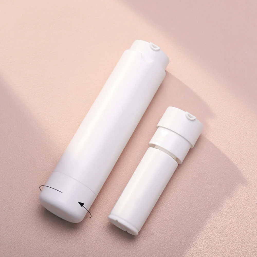 1 PC 25 ml/45 ml โรตารี่สูญญากาศ Emulsion ขวดเปลี่ยนด้านใน Airless ขวดโลชั่นเครื่องสําอางค์ Pumb Empty ขวด