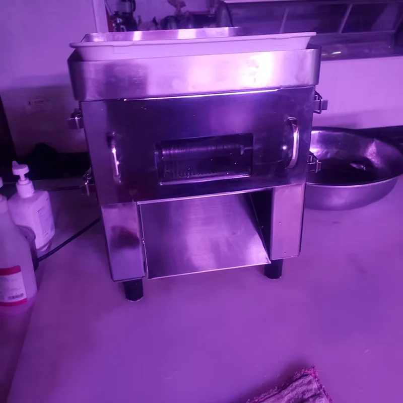 

Полностью автоматическая машина для нарезки свежего мяса из нержавеющей стали 304, слайсер для говядины, автоматическая мясорезка