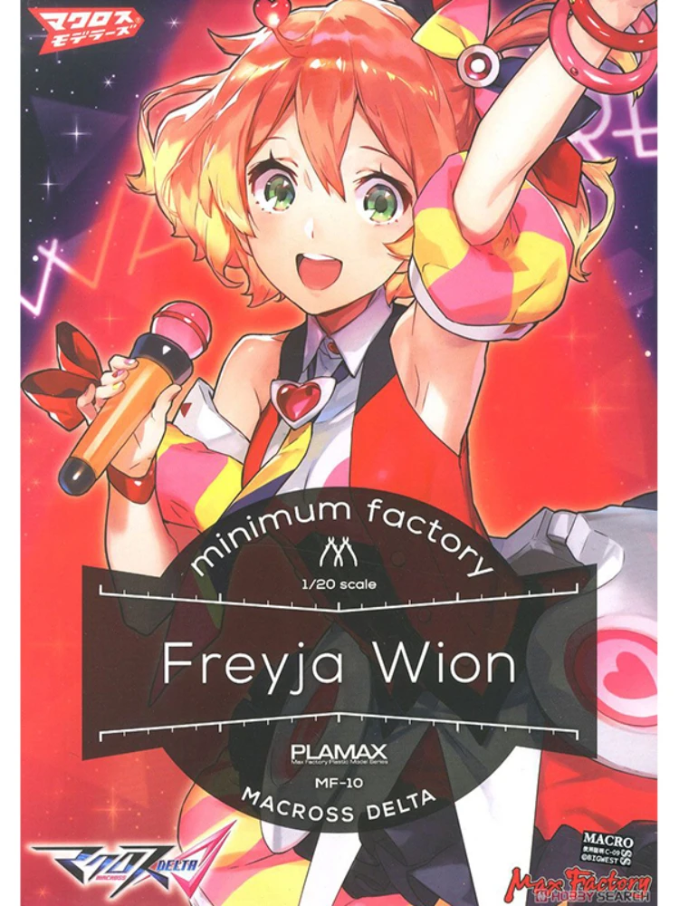 Mcross دلتا GSC Freyja Wion 100% الأصلي حقيقية 9 سنتيمتر بولي كلوريد الفينيل عمل الشكل أنيمي نموذج Figure اللعب جمع الشكل دمية هدية