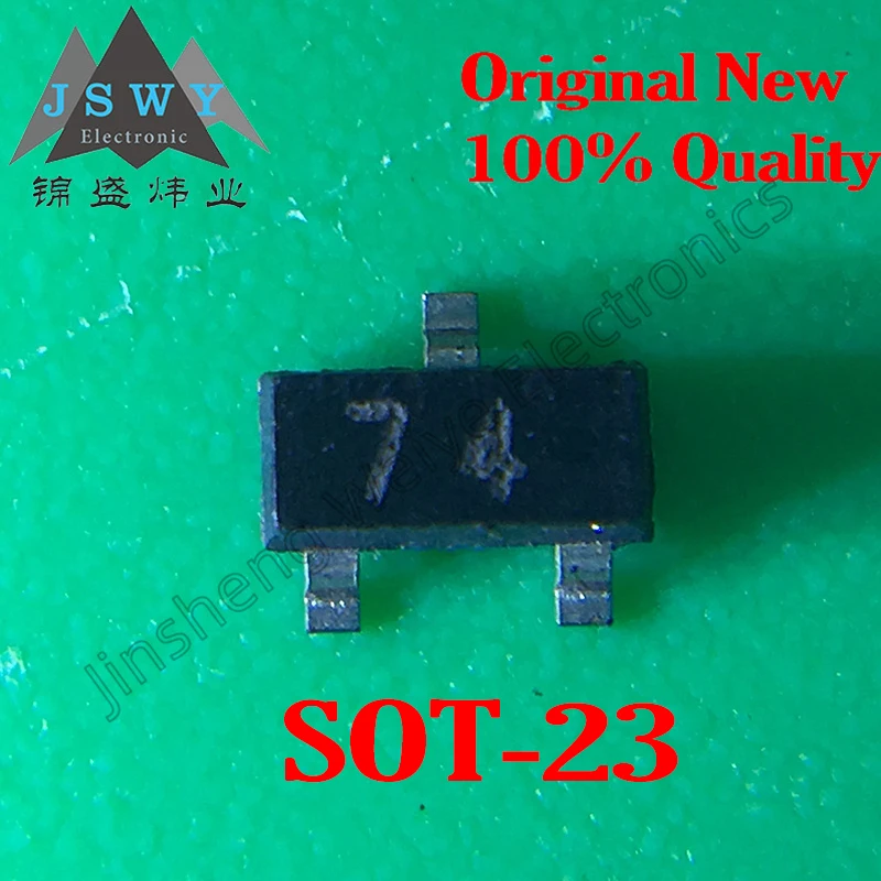 5~10PCS MA4CS101B SOT23-3 silkscreen 74 100% brand new in stock Schottky diodes Free shipping