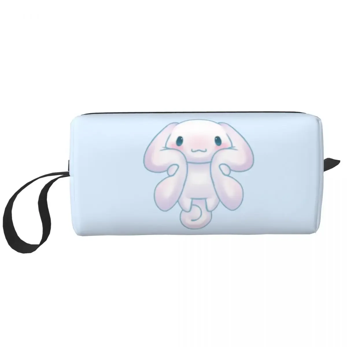 Cute Cinnamon Roll Bunny Makeup Bags Cinnamoroll Toiletry Cosmetic Bag Trend Waterproof Makeup Organizer Case