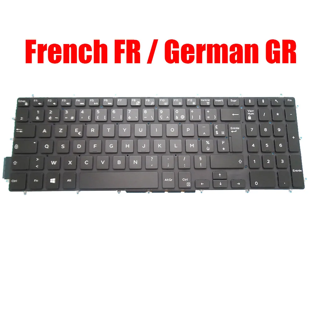 

FR/GR Keyboard For DELL For Inspiron 5565 5567 5570 5575 5583 5770 5775 7566 7567 7577 5765 5767 7773 7778 7779 7786 2-in-1 3580