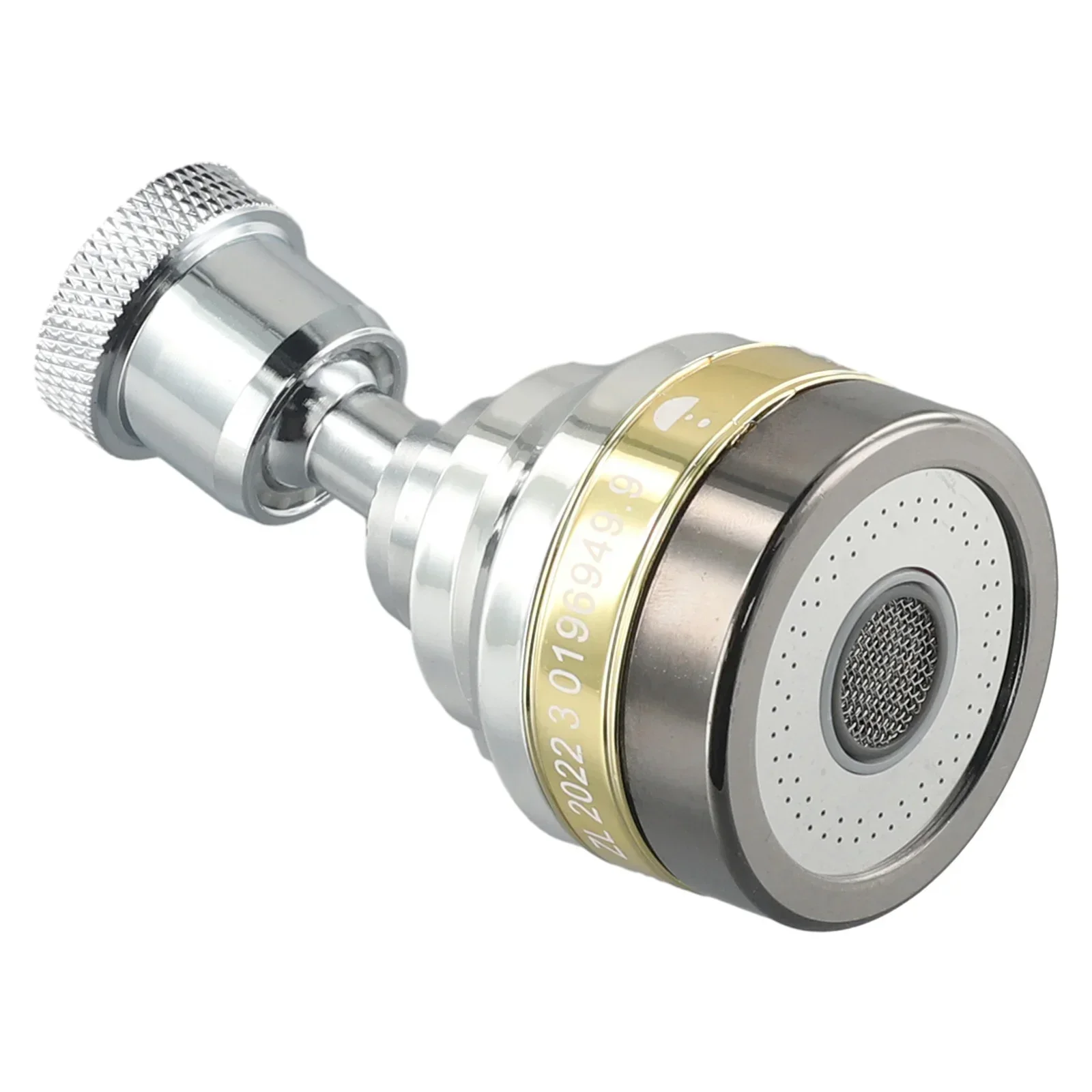 Three Levels Adjustable Brass Kitchen Faucet Aerator Extender Water Saving Anti Splash Stainless Steel Material