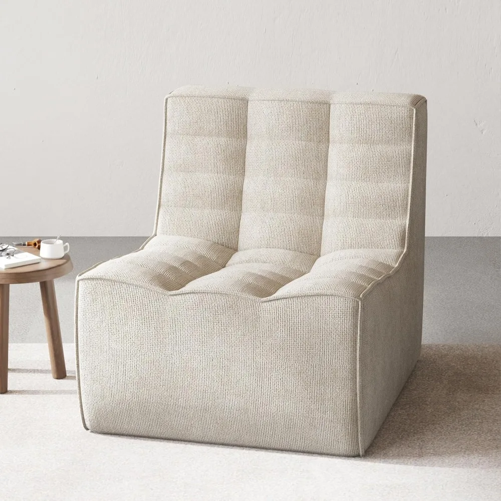 

Lazy Floor Sofa Couch,27.56" Single Fireside Chair,Bean Bag Chair,Corner Relax Sofa Small Couch,Compression Sofa for Living Room