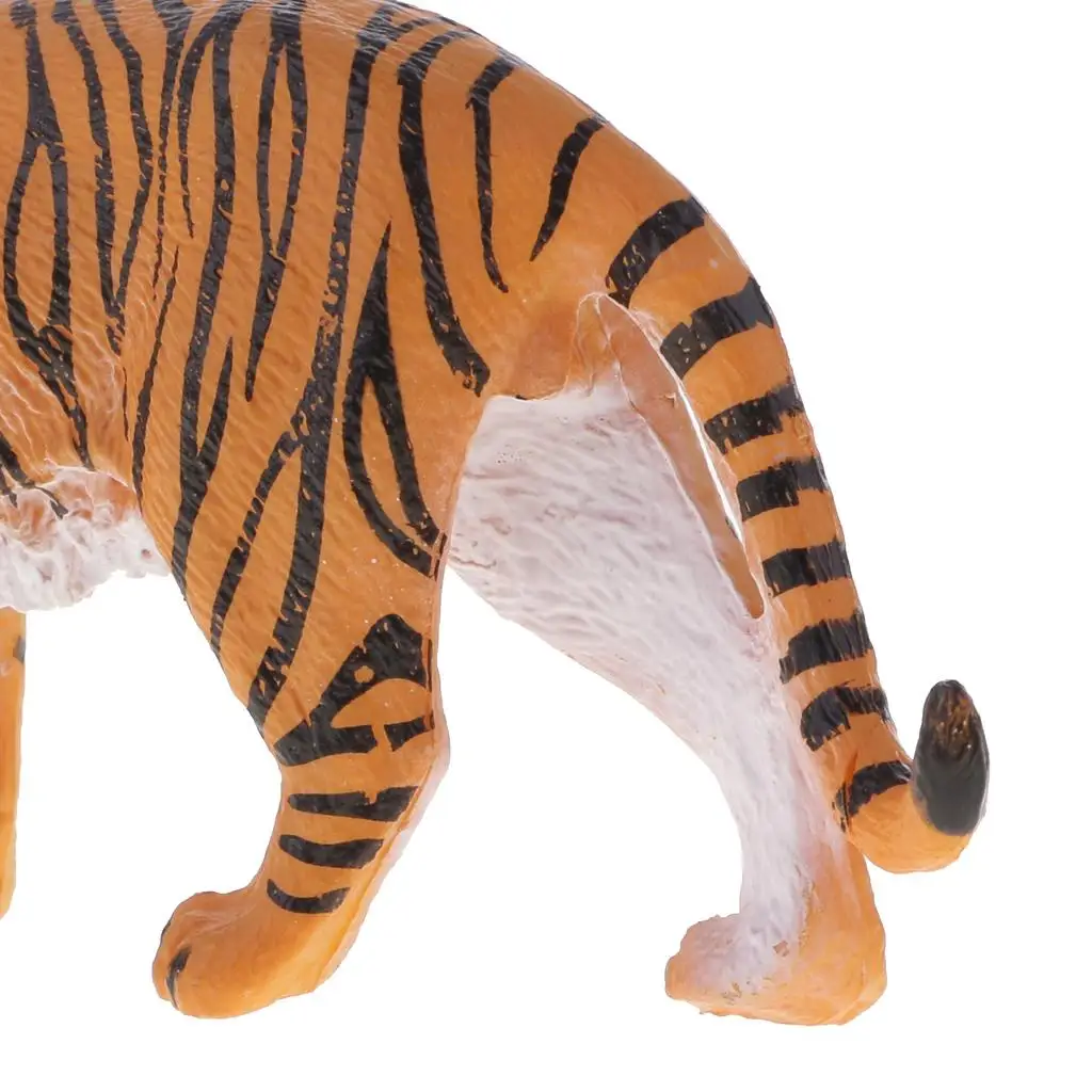 Mainan edukasi anak-anak Action Figure Model hewan realistis-Harimau Siberia