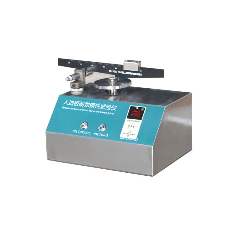 testing machine sheet surface scratch resistance test plywood coating diamond needle scratch resistance measuring instrument