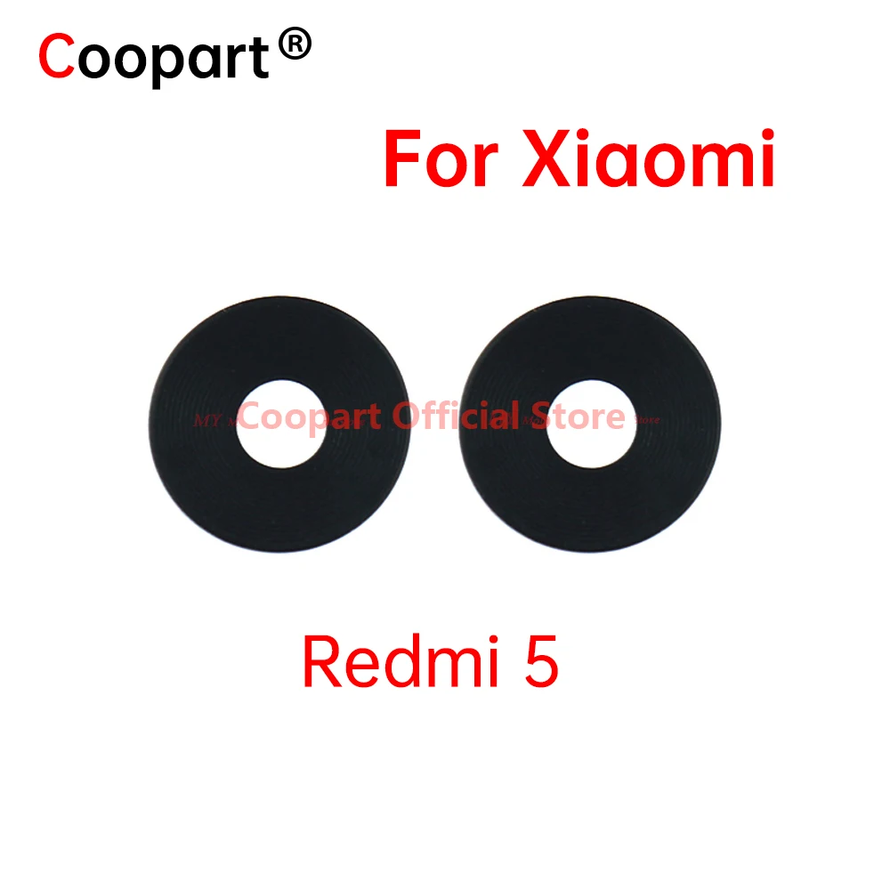 Xiaomi Redmi note 5 pro note 5A / Redmi 5 5A & 5 Plus用 Coopart 新品バックリアカメラレンズガラス (ステッカー付き)