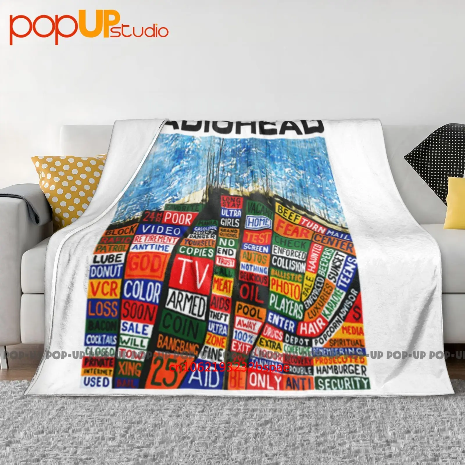Radio Head Discography 1985 Ultra-Soft Blanket Quilt Winter Sofa Cover Bed Covers