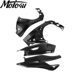 Carbon Fiber Frame Covers Swing Arm Cover Protectors Guards For YAMAHA R1 R1M 2015 2016 2017 2018 2019 2020 2021 2022 2023