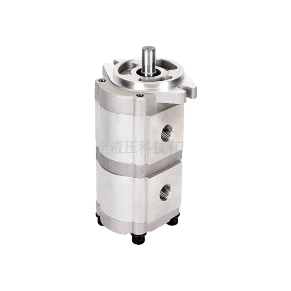 Zhengquan HGP-33A-F23/23R booster gear pump Double hydraulic gear pump Xinhong type mechanical multi-tooth gear pump