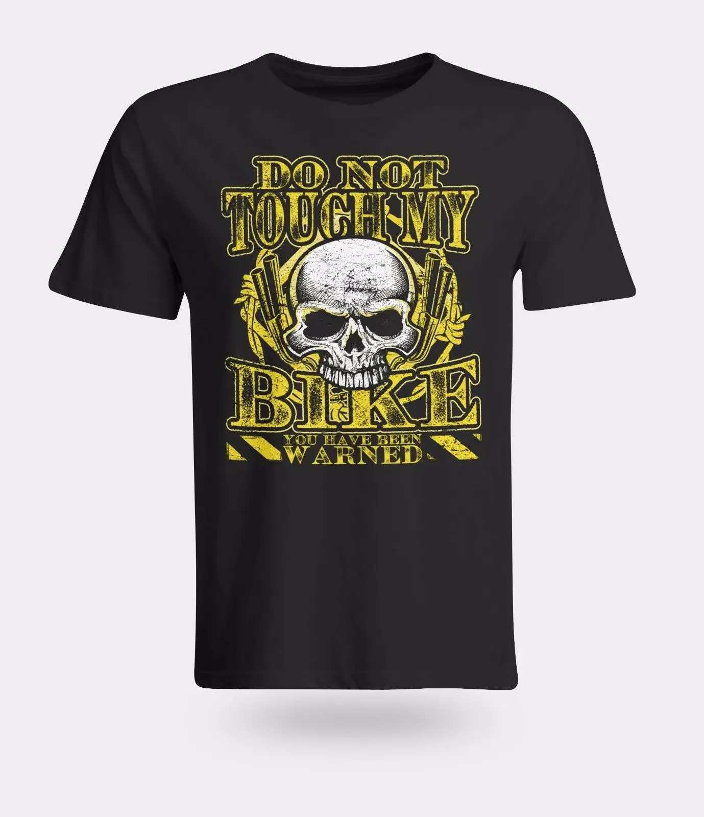 Do Not Touch My Bikes You Have Been Warned Funny Cyclist Joke Gift T-Shirt 100% Cotton O-Neck Short Sleeve Casual Mens T-shirt