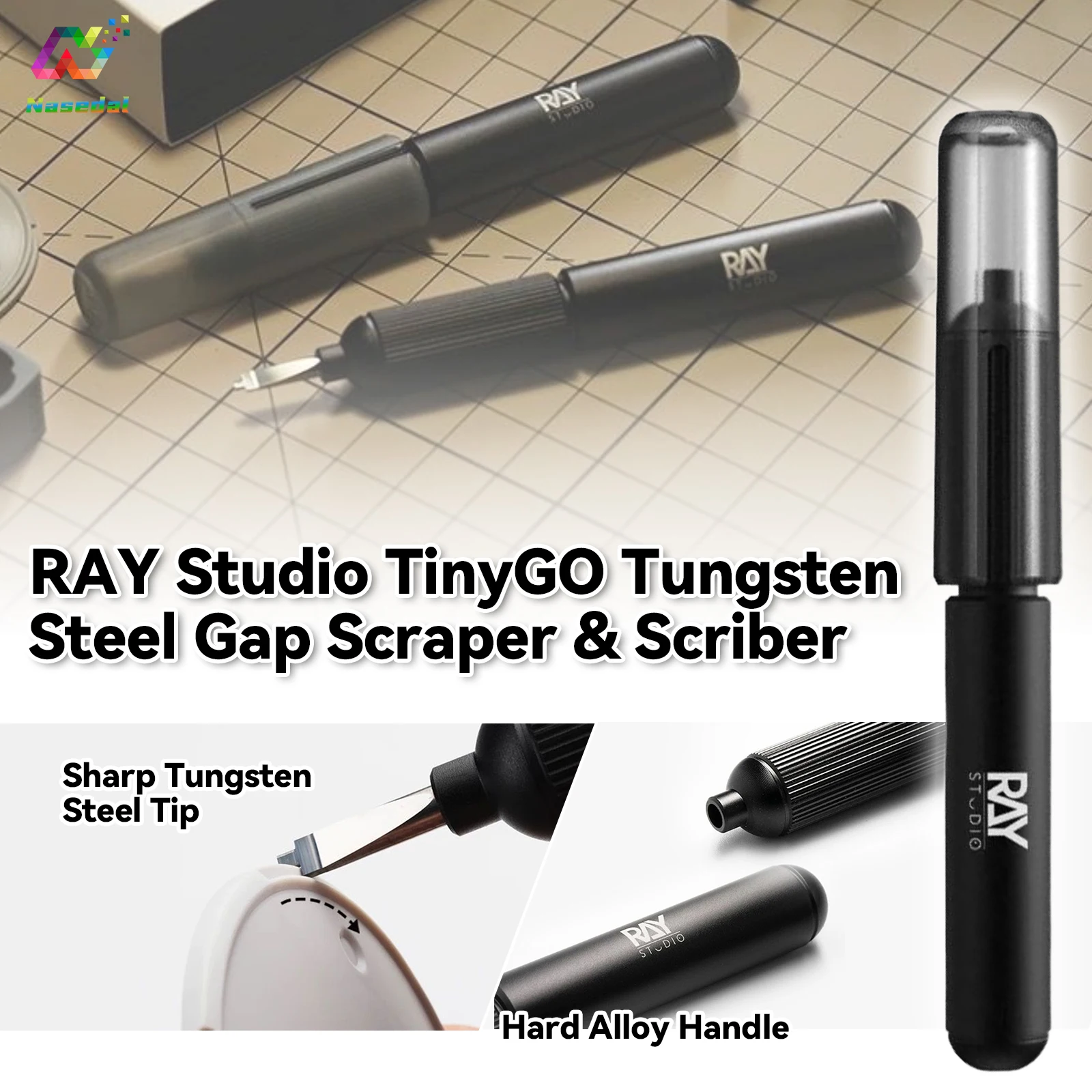 

RAY Studio TinyGo Моделирующий ступенчатый скребок для Gundam Военная масштабная модель Изготовление изогнутых ступеней Скребок Наборы Хобби DIY Ремесленный инструмент