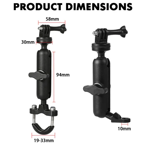 Imagen 2 del producto Soporte de cámara de acción para motocicleta, accesorios para BMW R1250Gs R 1200 Gs R Nine T R Ninet R1200Gs Adventure R 1250 Gs