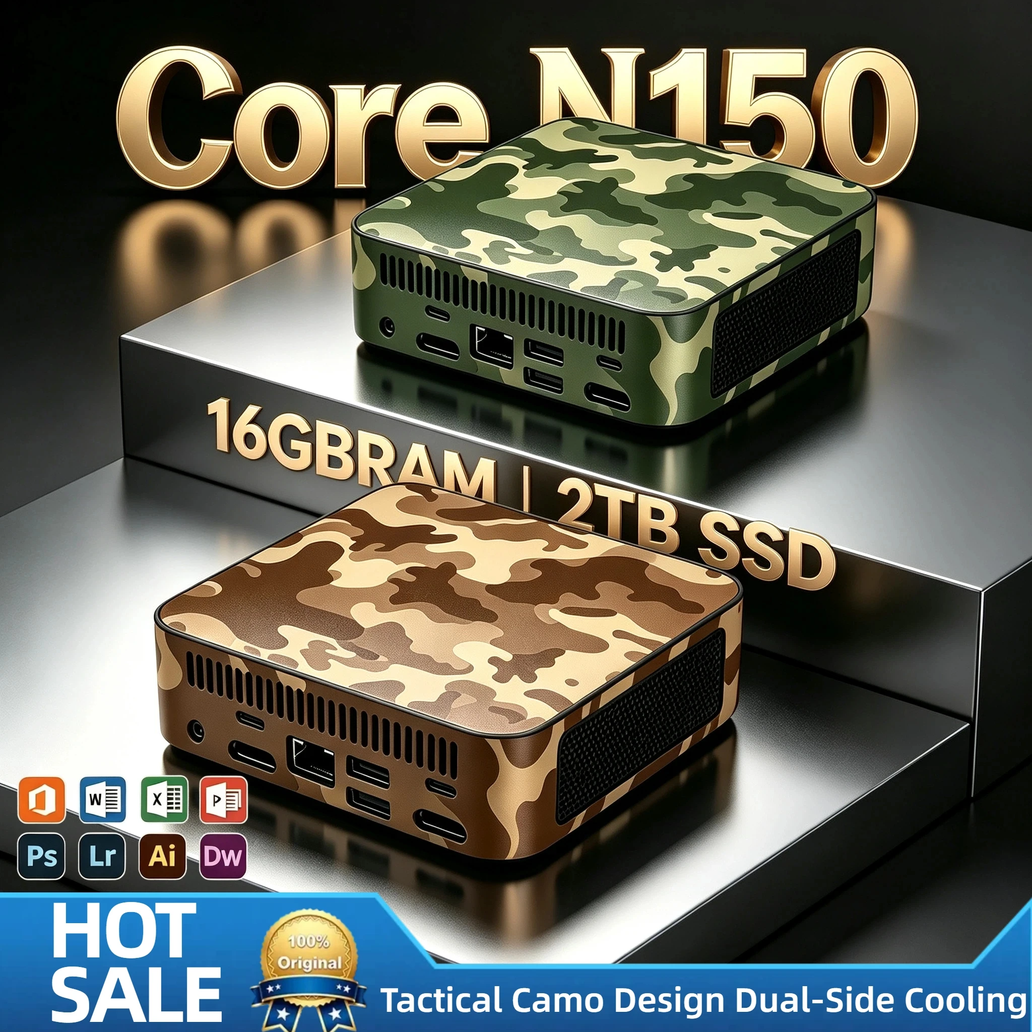 インテル-core-n150-高性能ミニpc-16gb-ddr4-1tb-2tb-ssd-wifi6-bt52-4k-ゲーミング-学習-オフィス向けコンピューター-max