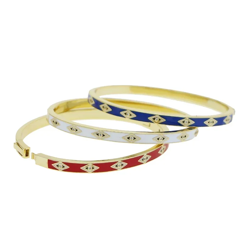 الذهب اللون عين الشر الإسورة سوار للنساء موضة المجوهرات التركية محظوظ سحر جديد 2025 #3