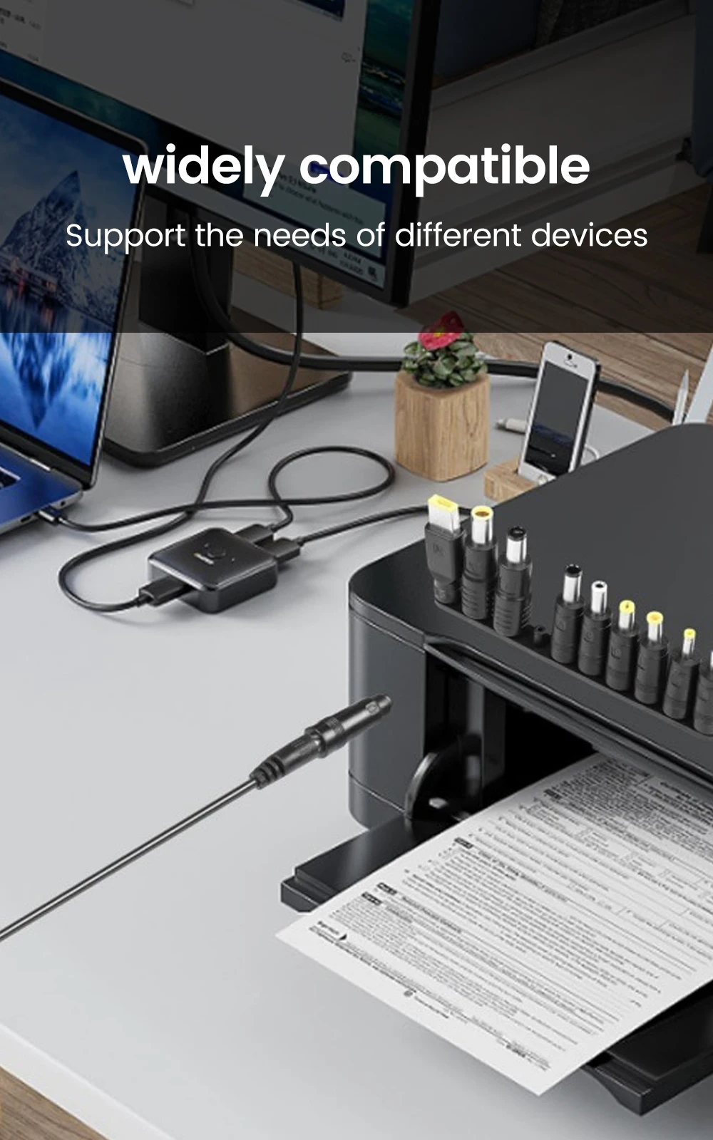 Olaf Typ C zu DC Power Boost Kabel DC 5V/9V/12V/15V/20V Boost Konverter 8 Adapter Step-up Kabel Für Wifi Router Laptop Mini Fan – Detail 4