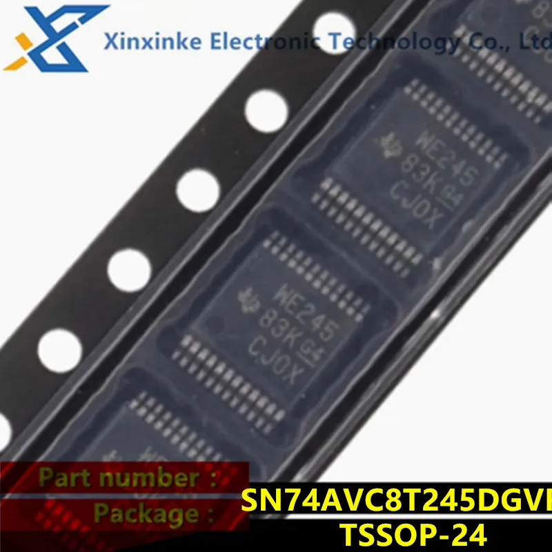 SN74AVC8T245DGVR TVSOP-24 WE245 Translation - Voltage Levels 8-BIT BUS TRANSCEIVER Brand New Original