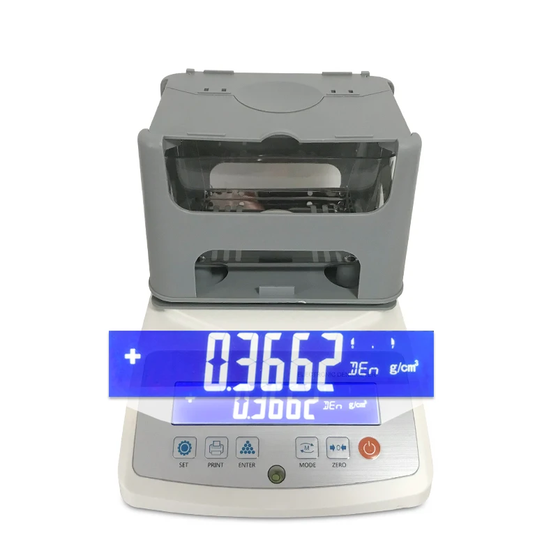Electronic Densimeter for Gold Density Purity Tester Solid Liquid Isophopy Digital Precious Metal Density Meter - view 3