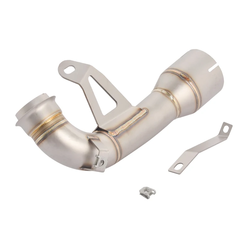

For CFMOTO 500SR 500VOOM 2024 2025 Motorcycle Middle Link Pipe Exhaust System Stainless Steel Connect Tube Slip On Original