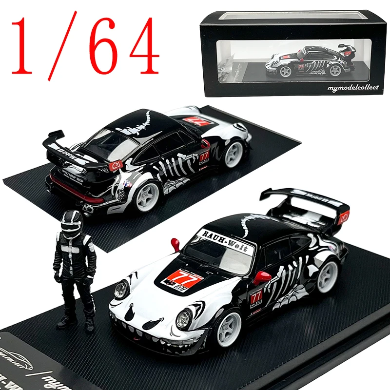 

MC Diecast 1/64 Scale Porsche RWB 964 Racing Car Model Alloy Porsche RWB 964 Sports Vehicles Toys for Boys Original Box