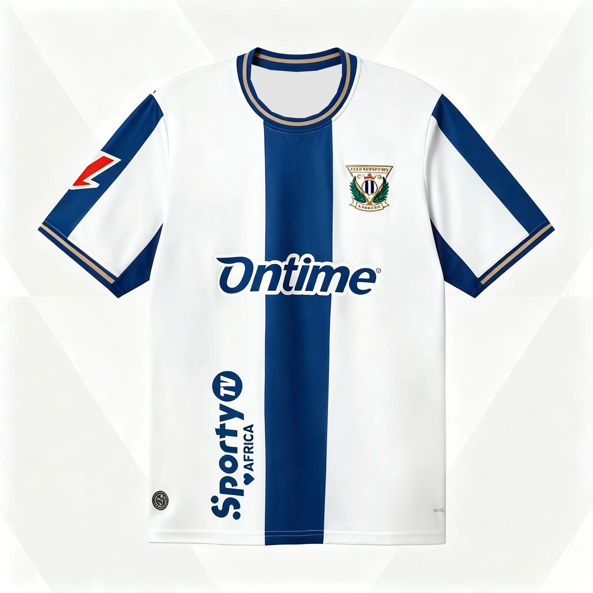 2026 Leganés 3D Printed Football Jersey Men's Summer Quick Drying Breathable Short Sleeved T-shirt Family Matching Clothing