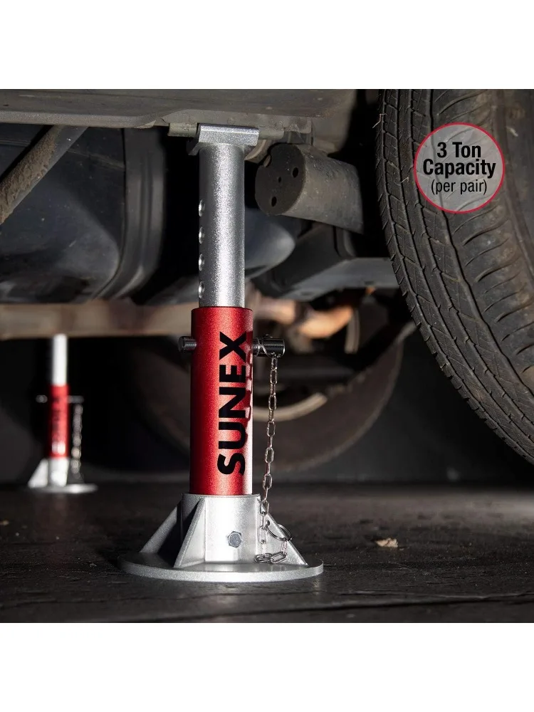 FERRAMAS 1003AJ Suportes de alumínio de 3 toneladas