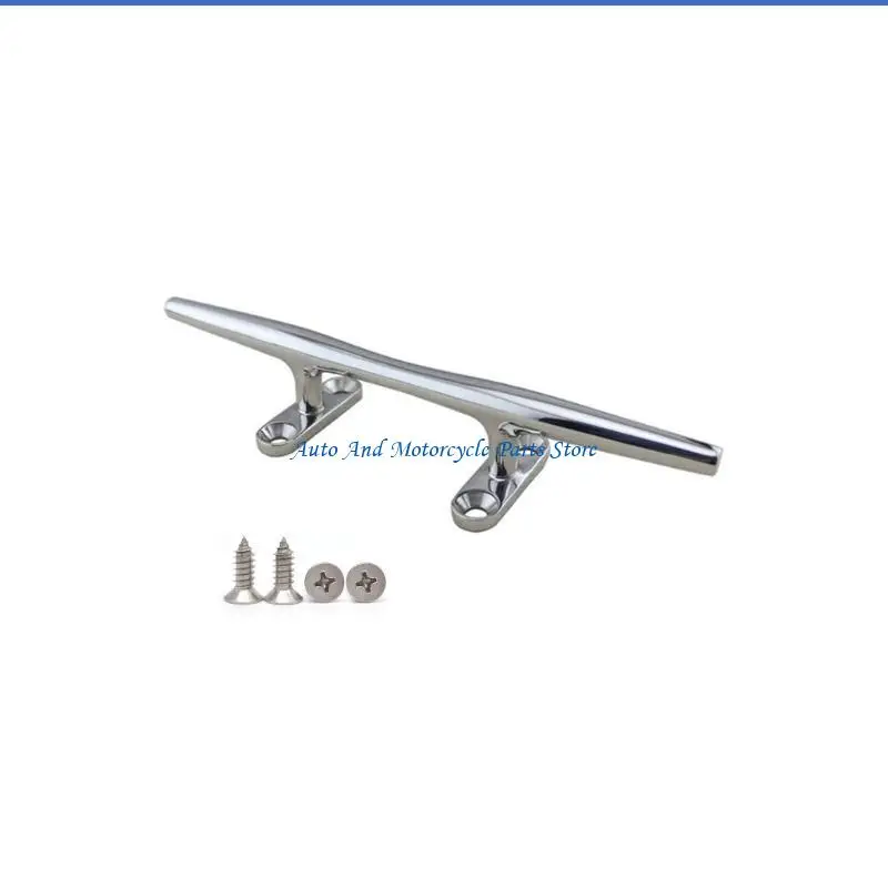 

P9FD Heavy Duty Marine Boat Cleat, 316 Stainless Steel Hollow Base Cleat for Yacht and Boat Use (4/5/6/8/10/12 inch)