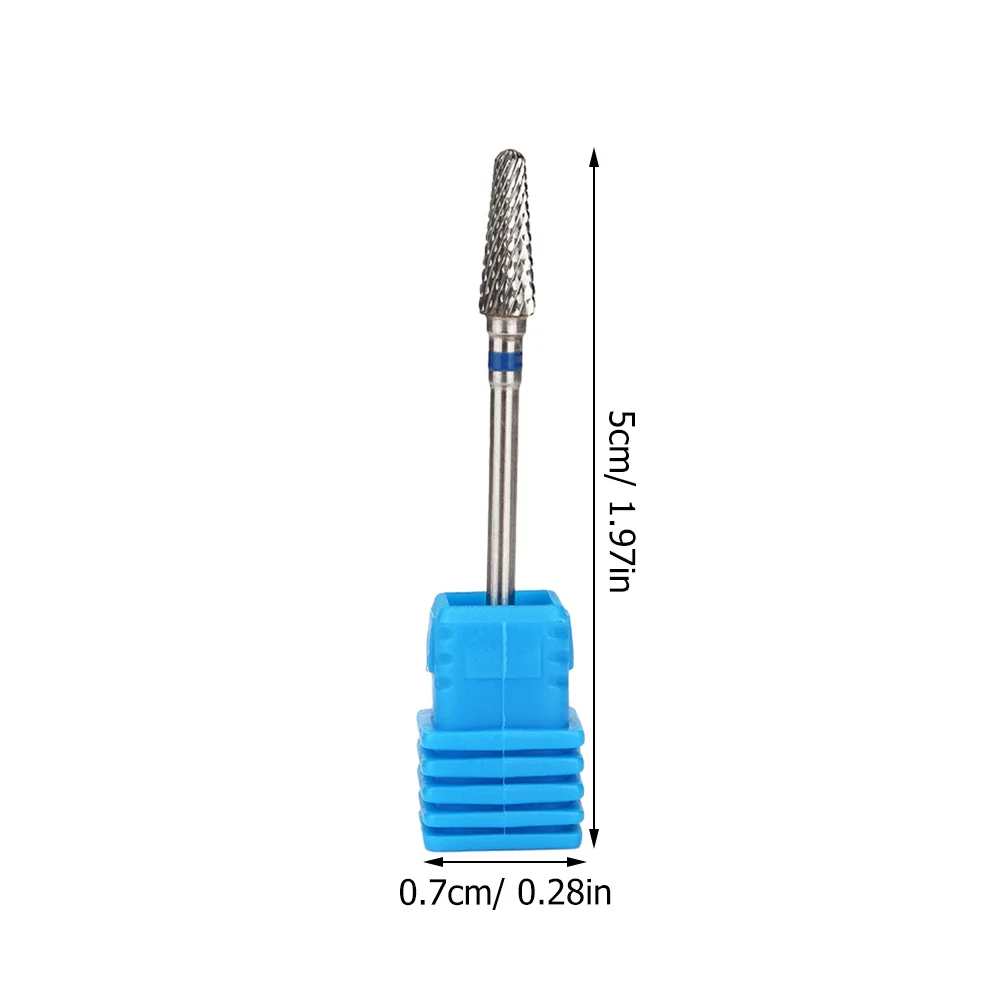 네일 아트 도구 텅스텐 스틸 그라인딩 헤드 L0413p 소형 원형 디자인 폴리시 리쉐이프 죽은 피부 제거 손발톱