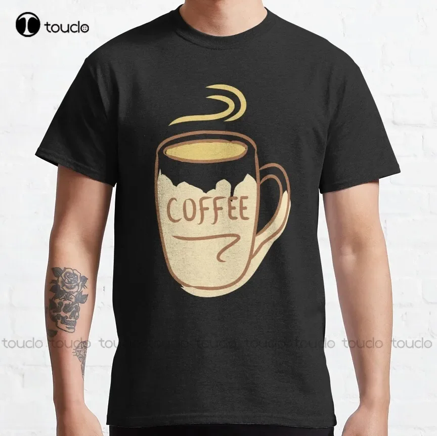 Cute Take It Away Coffee Designs Classic T-Shirt Fall Shirts Women Fashion Creative Leisure Funny Harajuku T-Shirt All Seasons