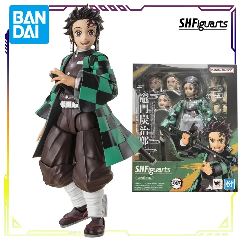 BANDAI Oryginalna S.H.Figurarts Ghost Killing Blade Series Oven Door Beans Anime Figurka Model Zabawki Ozdoby Prezenty dla Chłopców