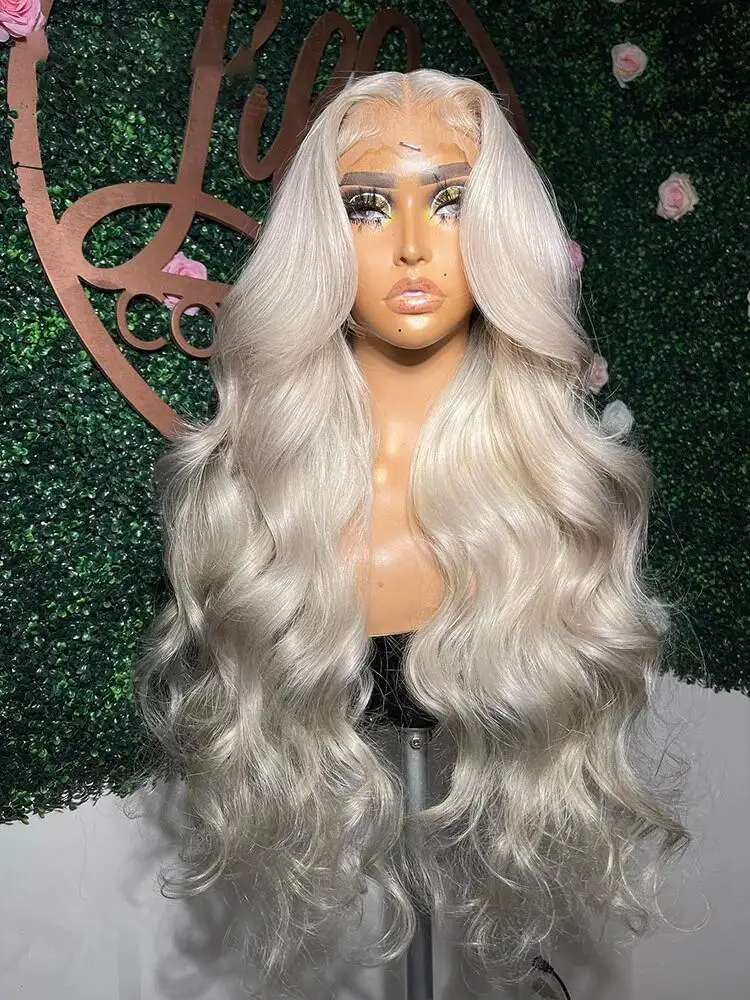 Soft 26“ 180Density Long 60 Color Body Wave Lace Front Wig For Black Women Babyhair Preplucked Heat Resistant Glueless Daily Wig