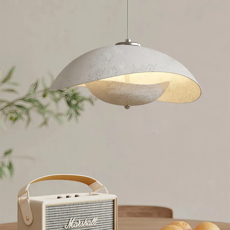 Nordic Minimalist LED Pendant Lights Cream Style Art Restaurant Bedside Bar Living Room Coffee Shop Home Decoration Hanging Lamp