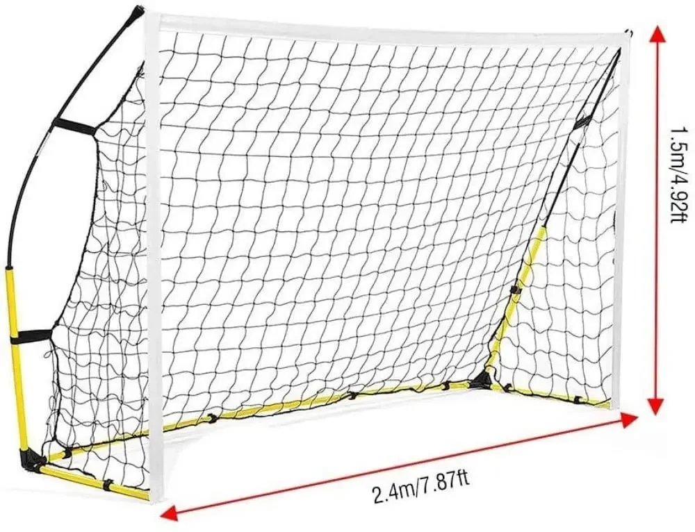 Fast Set Up Back Yard Steel Foldable Soccer Goal Portable Football Nets For Football Soccer