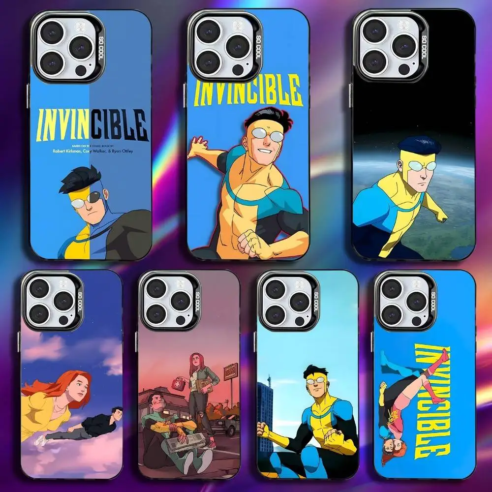 

Invincible Mark Atom Eve Phone Case For iPhone 16,15,14,13,12,11,Pro,Max,Plus,Mini,XS,SE Anti Fall Black Matte Hard Bumper