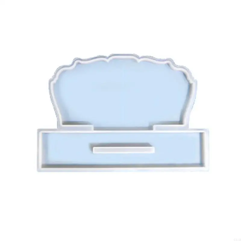 Photo Frame Resin Mold Picture Frame Silicone Mold Round Epoxy Casting Mold for DIY Home Table Decor Handicrafts