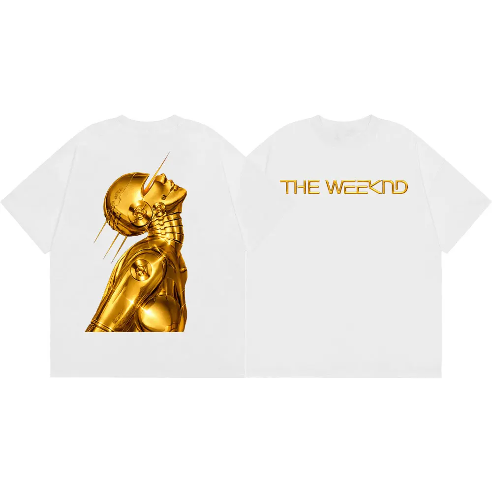 The Weeknd After Hours Til Dawn Tour 2026 T-shirt Men Women Clothing Fashion Hip Hop T Shirt Summer Casual Loose Cotton T-shirts