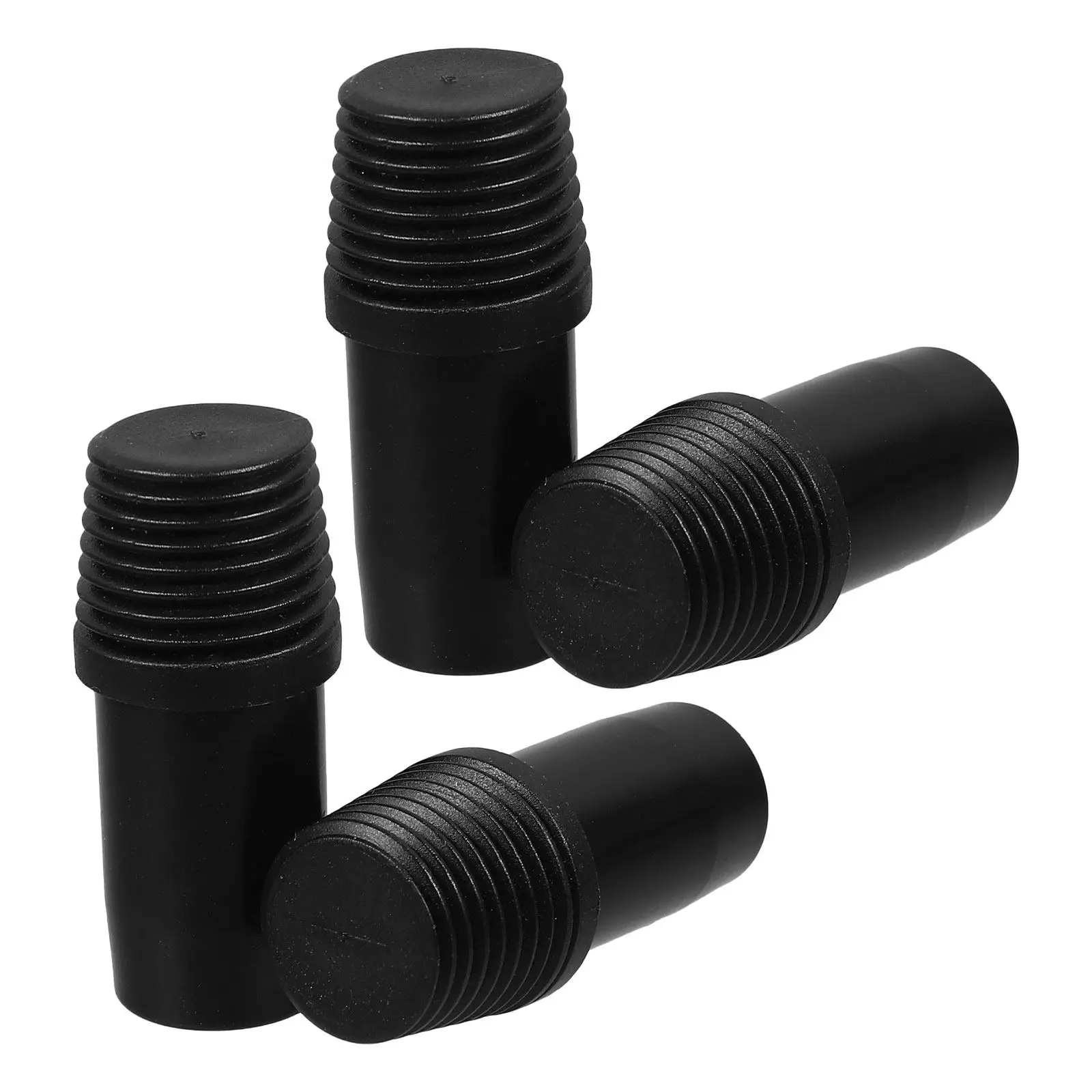 4Pcs Broom Handle Threaded Adapter 22Mm Screw in Replacement Tips Connector Mop Handle Extension Pole Broom Thread Adapter