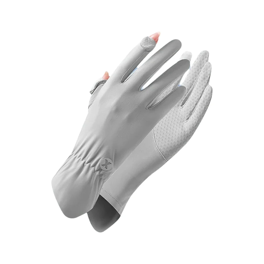 AliExpress WRELS Breathable Touch Screen Anti UV Sunscreen Gloves for Women Cycling Driving Outdoor Sports Ice Silk Mittens