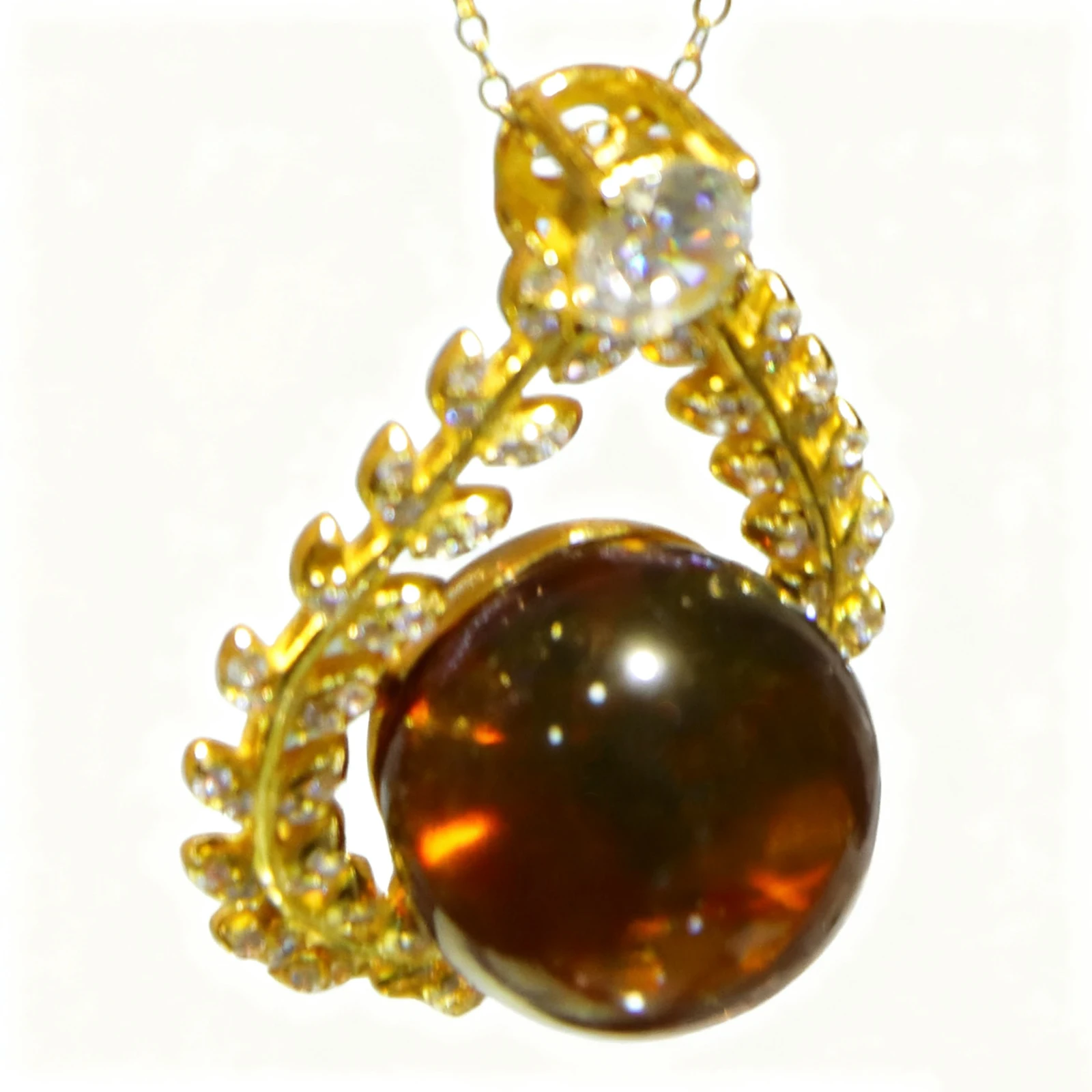 

Кулон из натурального мексиканского синего янтаря, 13 мм, однотонное серебро, цветочный венок, капля, винтажный королевский античный стиль, ювелирные изделия, подарок