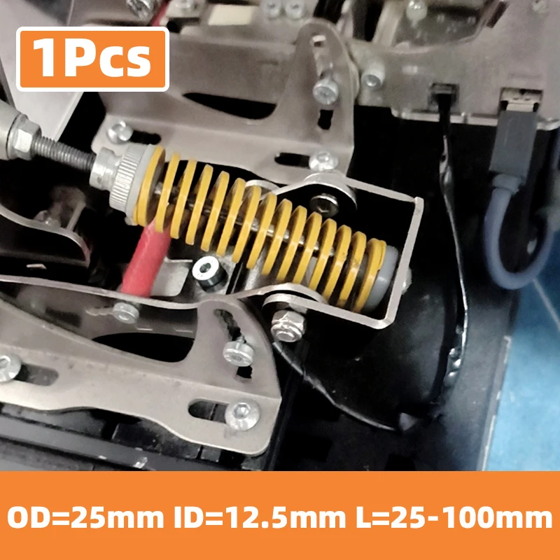 Creamily 1PCS Mold Spring 25x12.5xL Spiral Stamping Compression Springs For Pedal & Car Accessories OD25mm ID12.5mm L25-100mm