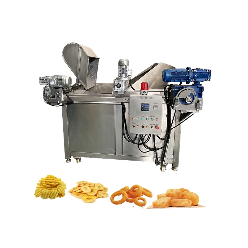 FOODLINE Customized Industrial Electric Smokeless Fryer Burger Frying Machine Burgers Frying Machine Kurkure Frying Machine