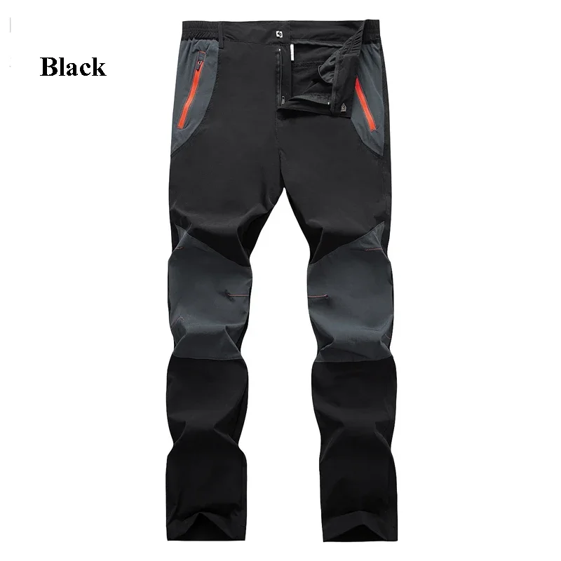 Quick Dry Hiking Men Pants Outdoor Sport Elastic Waterproof Breathable Camping Trekking Climbing Men Trousers PNT09