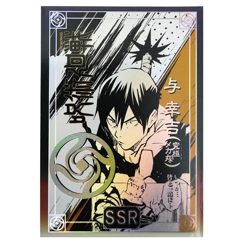 Anime Jujutsu Kaisen Rare SSR Refraction Foil Miwa Kasumi Satoru Gojo Ieiri Shoko Toys for boy Collectible Card Birthday Present